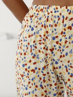 Daxon Pantalon de pyjama jersey pur coton