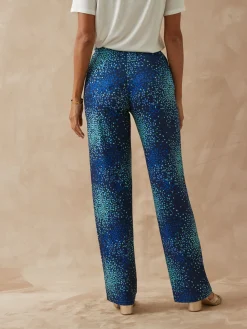 Femme Daxon Pantalon en crêpe fluide