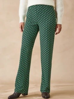 Femme Daxon Pantalon en crêpe fluide