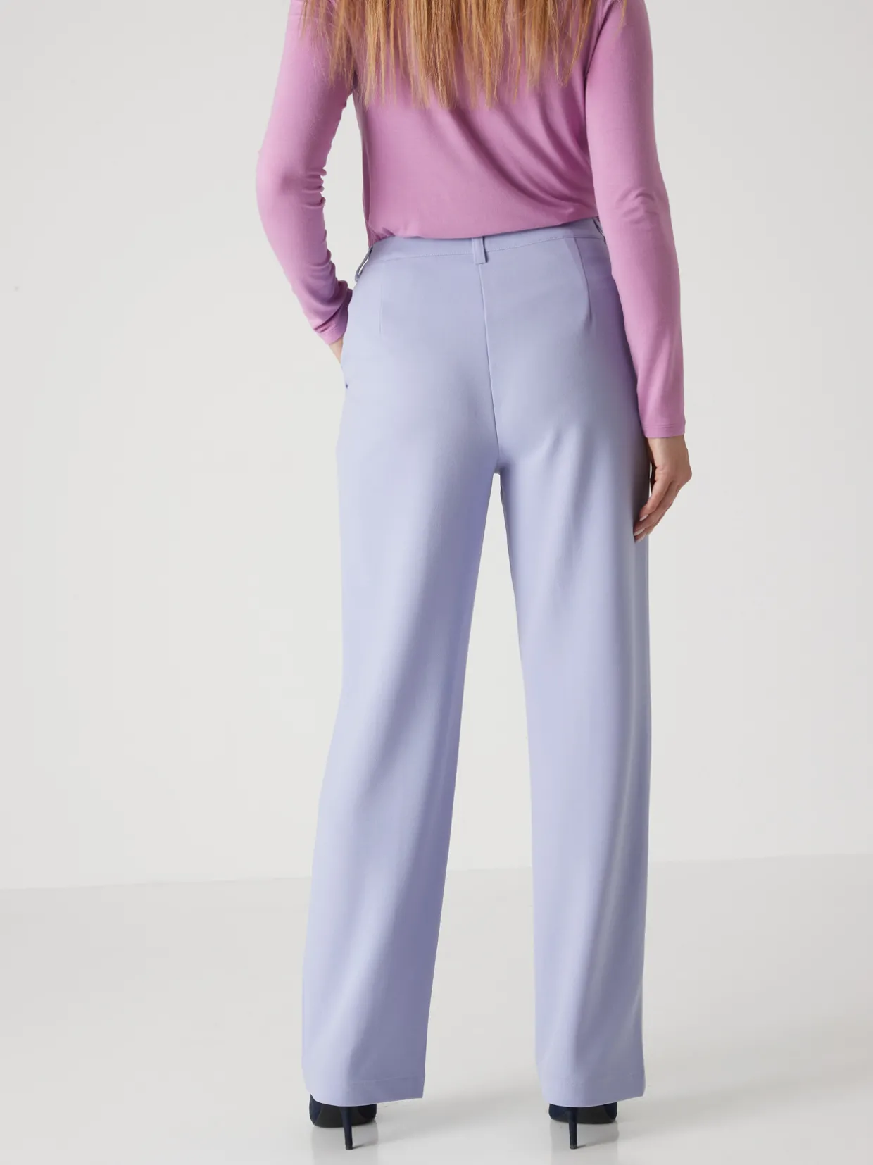 Femme Daxon Pantalon en maille crêpe