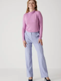 Femme Daxon Pantalon en maille crêpe