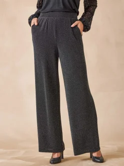 Femme Daxon Pantalon en maille fantaisie