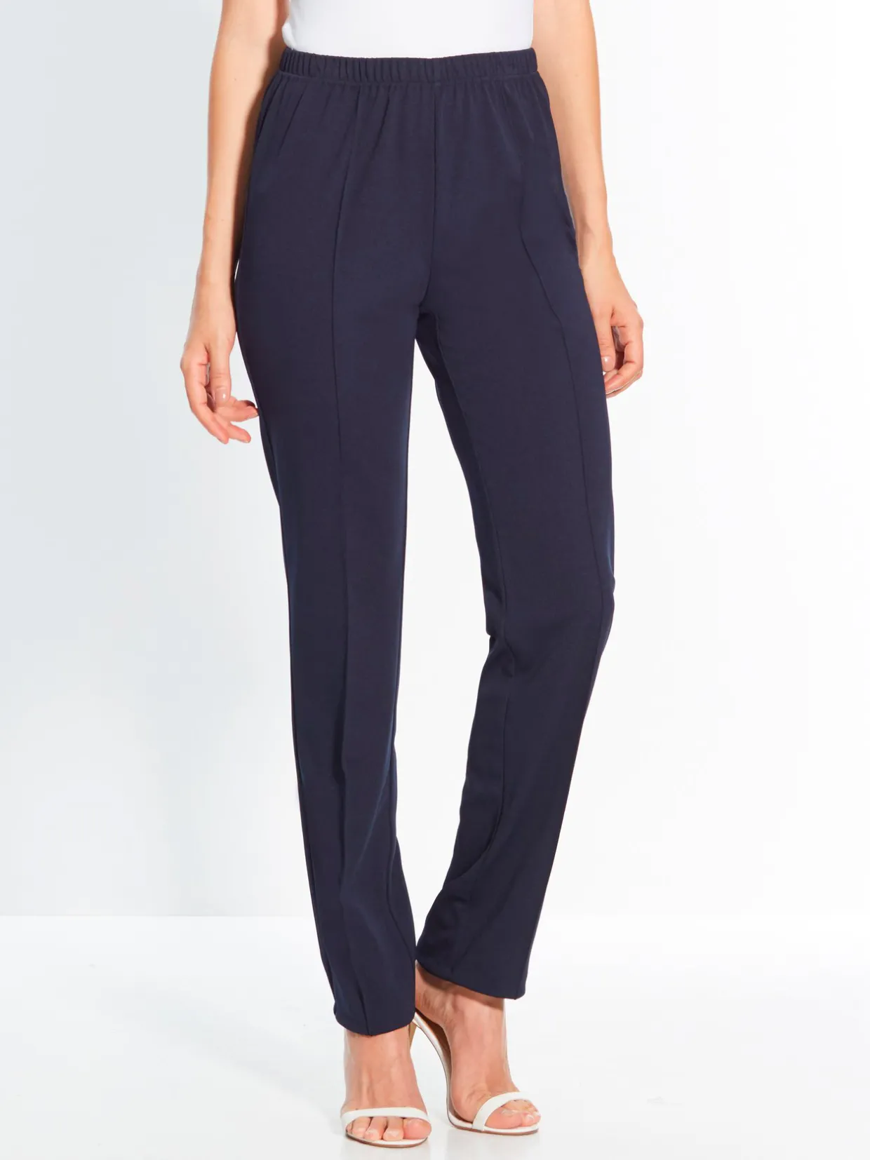 Femme Daxon Pantalon en maille stature -d'1,60m