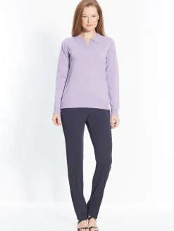 Femme Daxon Pantalon en maille stature -d'1,60m