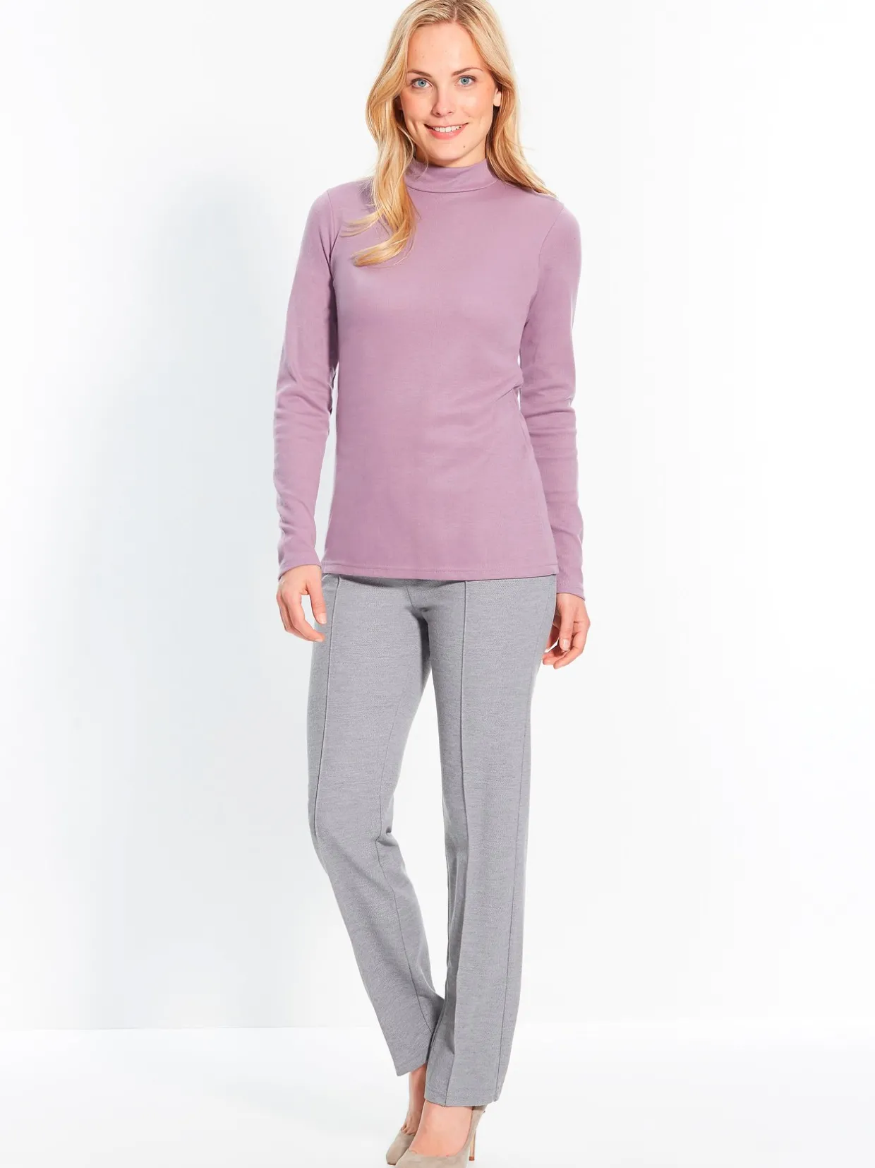 Femme Daxon Pantalon en maille stature -d'1,60m