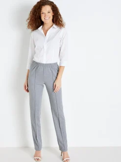 Femme Daxon Pantalon en maille stature + d'1,60m
