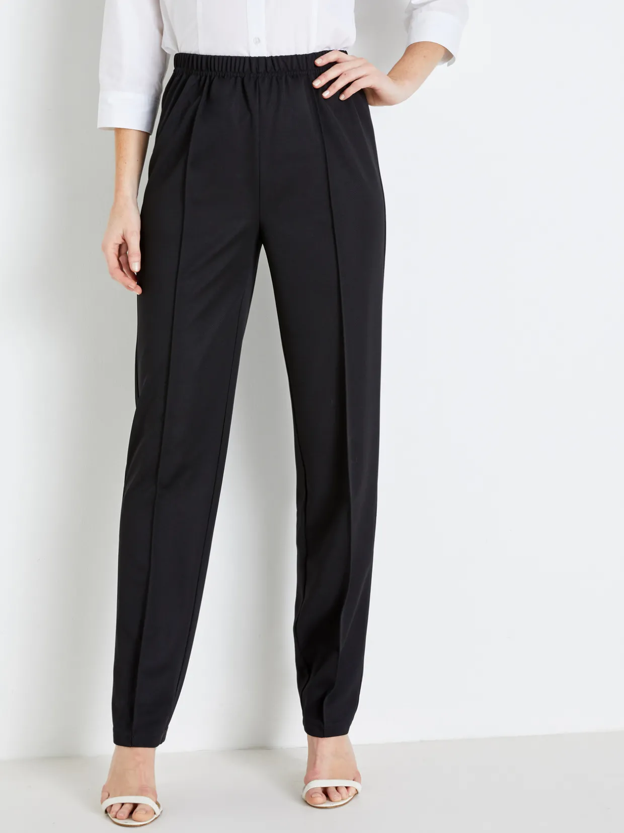 Femme Daxon Pantalon en maille stature + d'1,60m