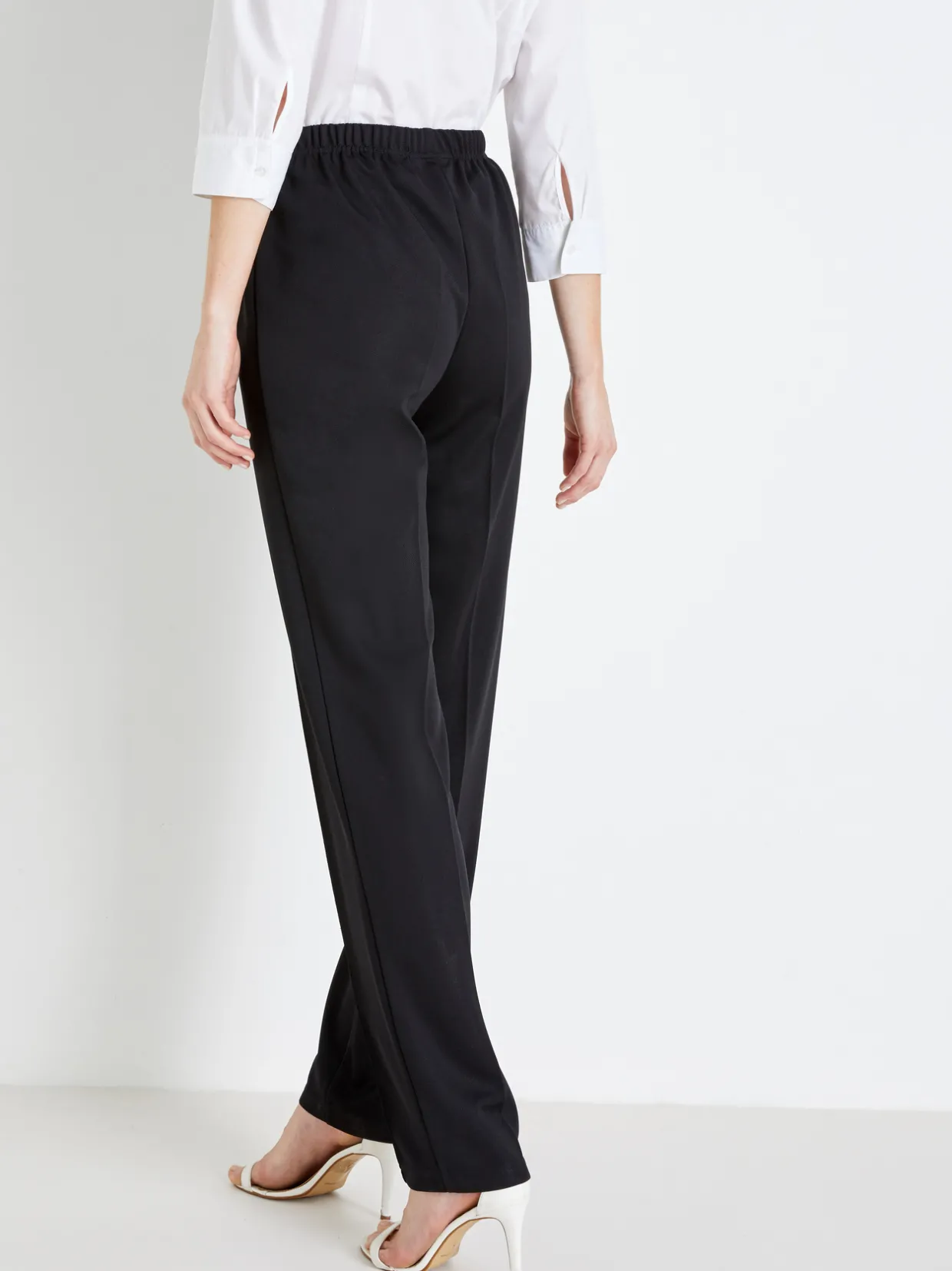 Femme Daxon Pantalon en maille stature + d'1,60m