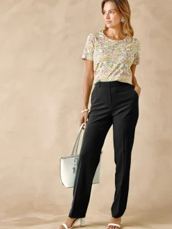 Femme Daxon Pantalon entièrement élastiqué