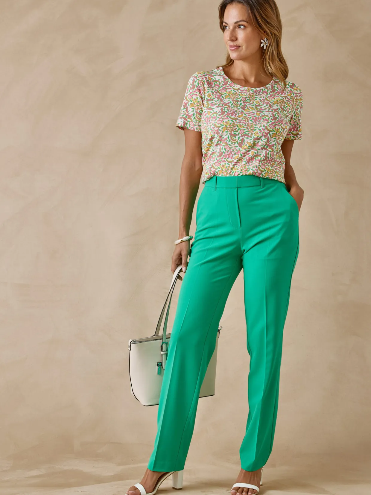 Femme Daxon Pantalon entièrement élastiqué