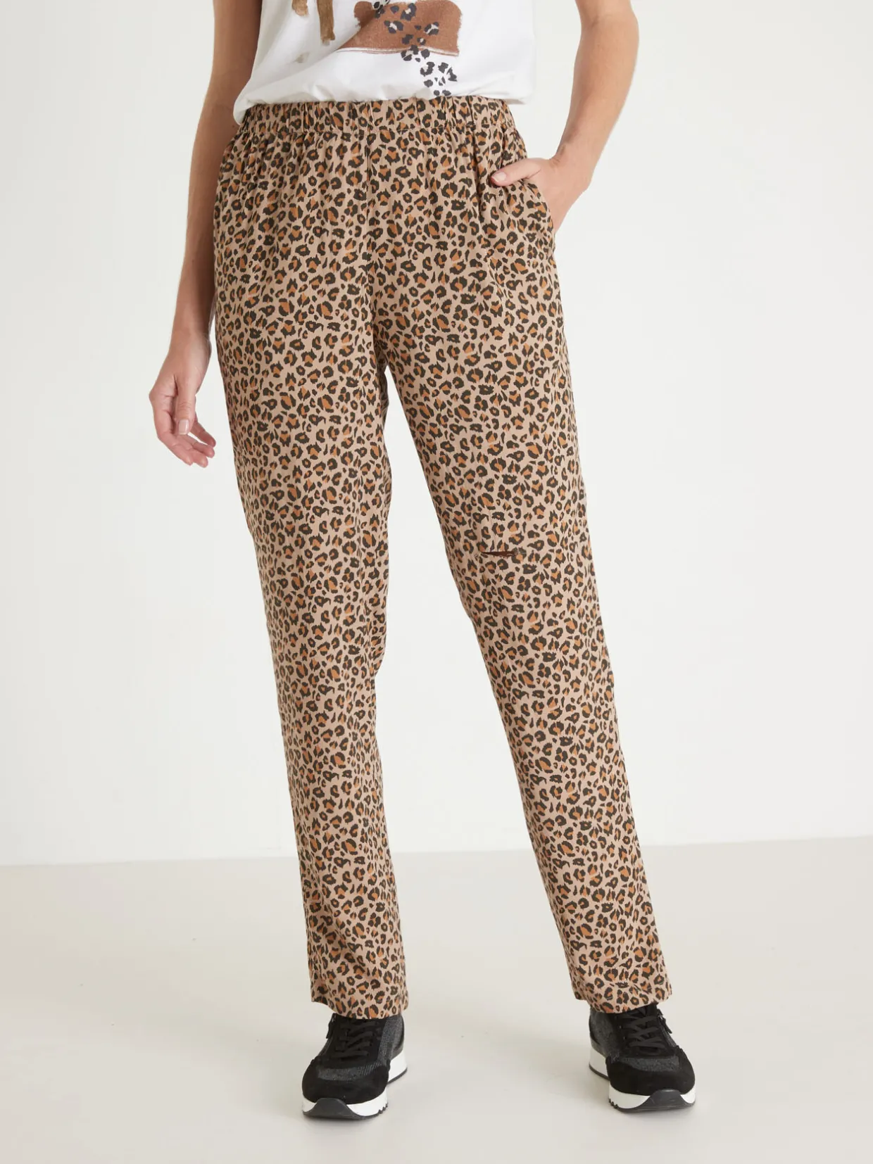 Femme Daxon Pantalon entièrement élastiqué