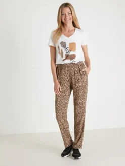 Femme Daxon Pantalon entièrement élastiqué