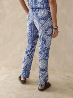 Femme Daxon Pantalon fluide entièrement élastiqué