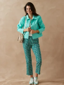 Femme Daxon Pantalon fluide élastiqué