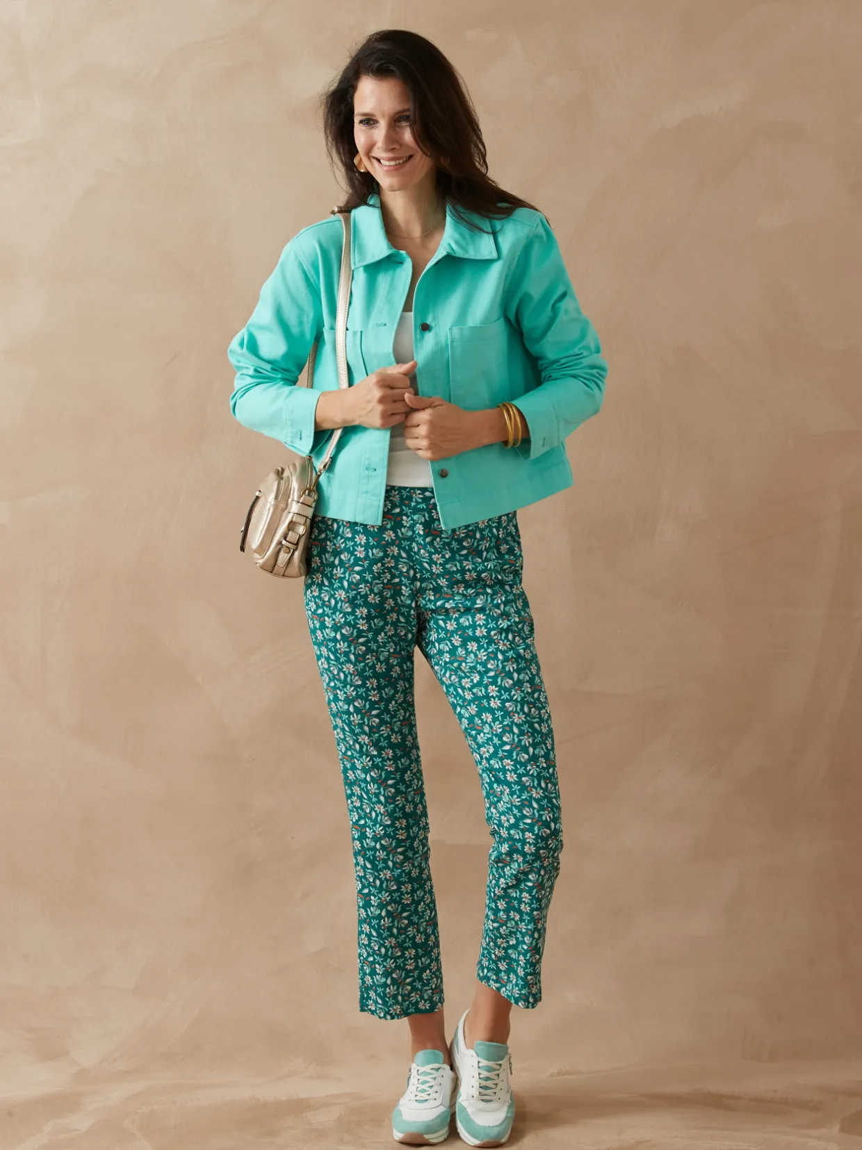 Femme Daxon Pantalon fluide élastiqué