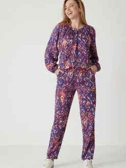 Femme Daxon Pantalon fluide élastiqué