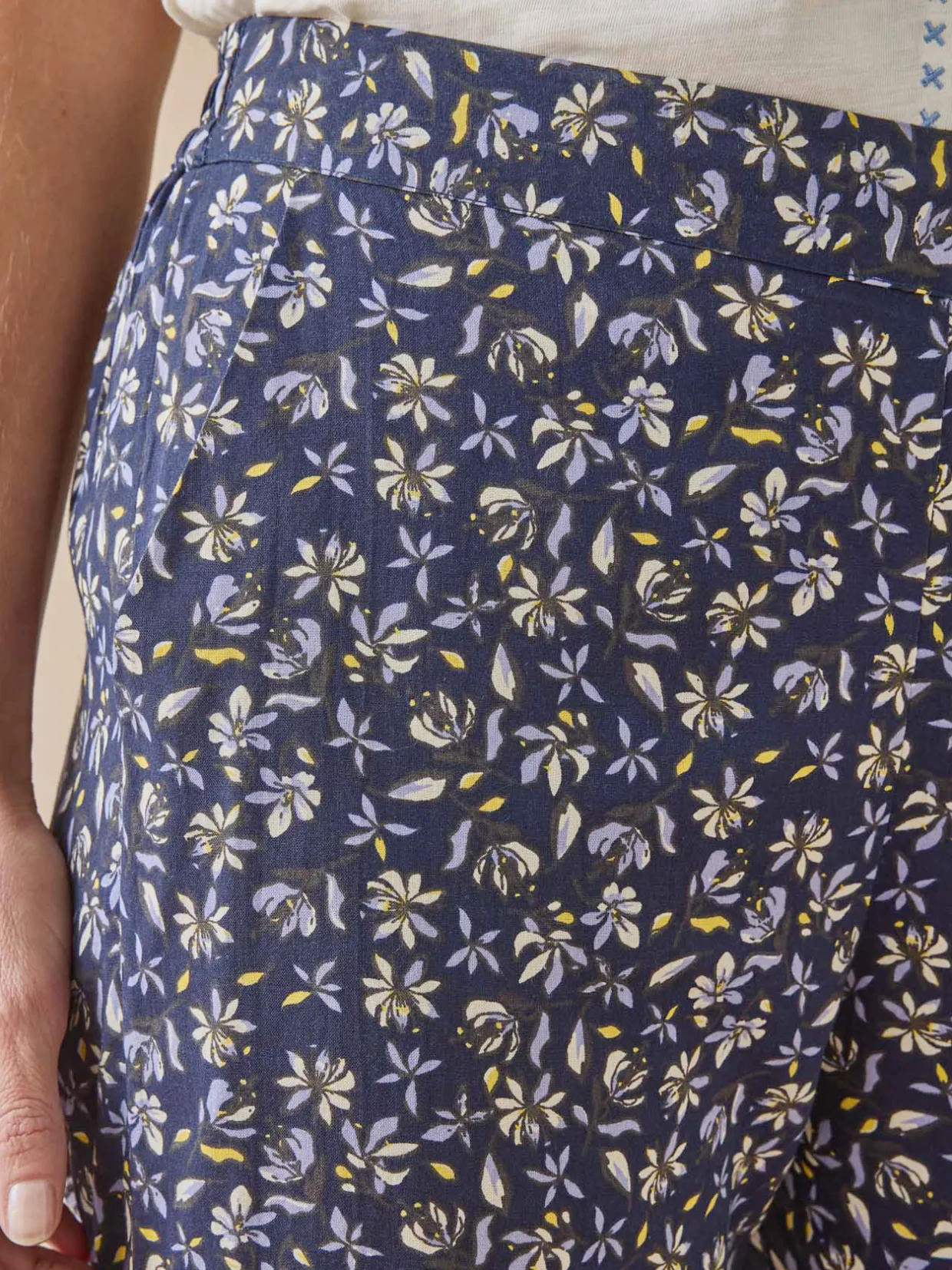 Femme Daxon Pantalon fluide élastiqué