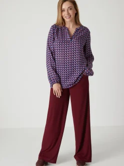 Femme Daxon Pantalon large et droit