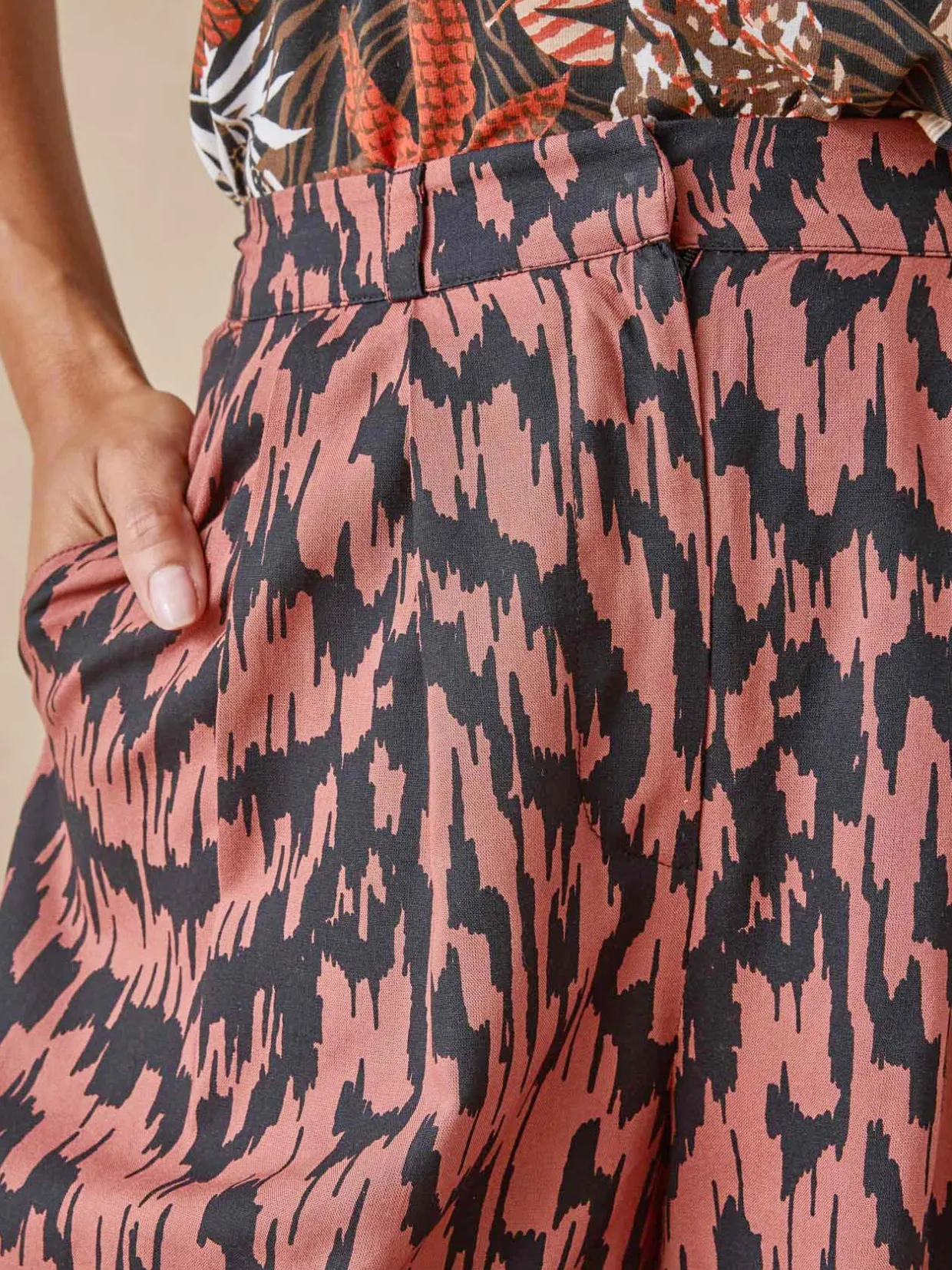 Femme Daxon Pantalon large et fluide