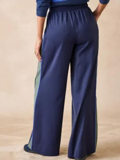 Femme Daxon Pantalon large palazzo élastiqué