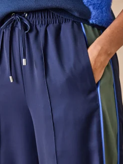 Femme Daxon Pantalon large palazzo élastiqué