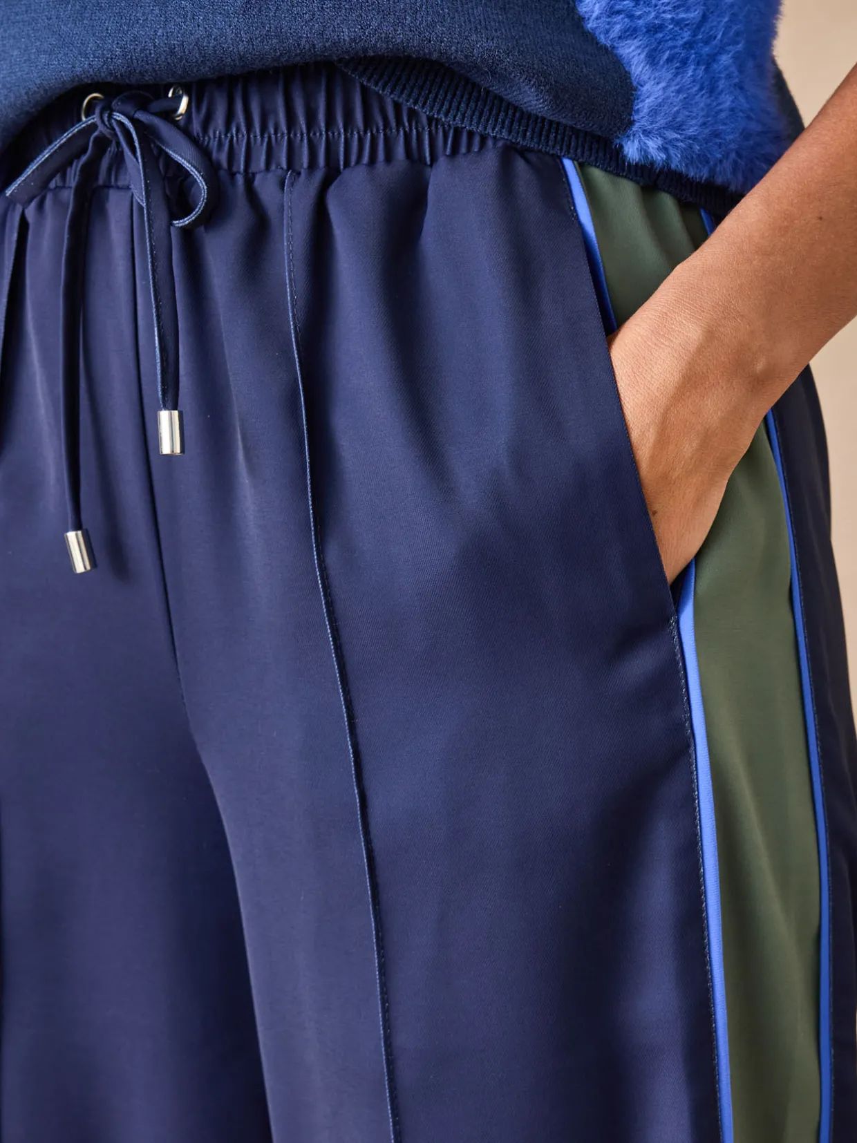 Femme Daxon Pantalon large palazzo élastiqué