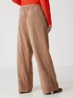 Femme Daxon Pantalon large velours côtelé