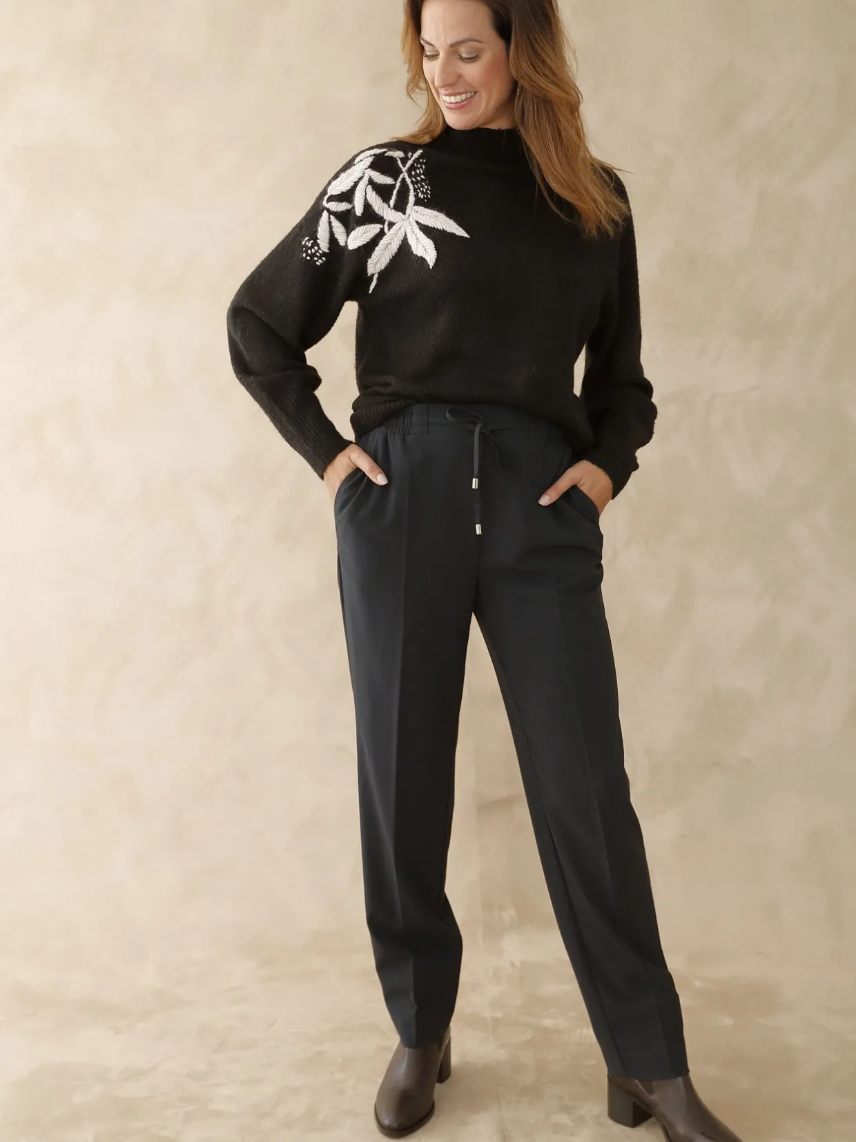 Femme Daxon Pantalon élastiqué