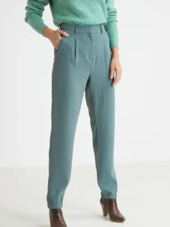 Femme Daxon Pantalon élastiqué dos bas élastiqué