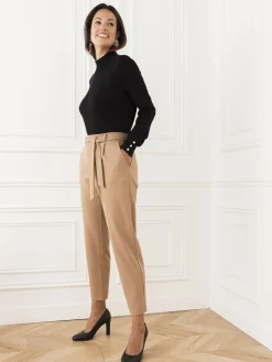 Femme Daxon Pantalon élastiqué en maille