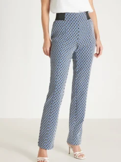 Femme Daxon Pantalon élastiqué en maille milano