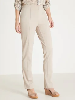 Femme Daxon Pantalon élastiqué en maille milano