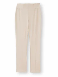 Femme Daxon Pantalon élastiqué en maille milano