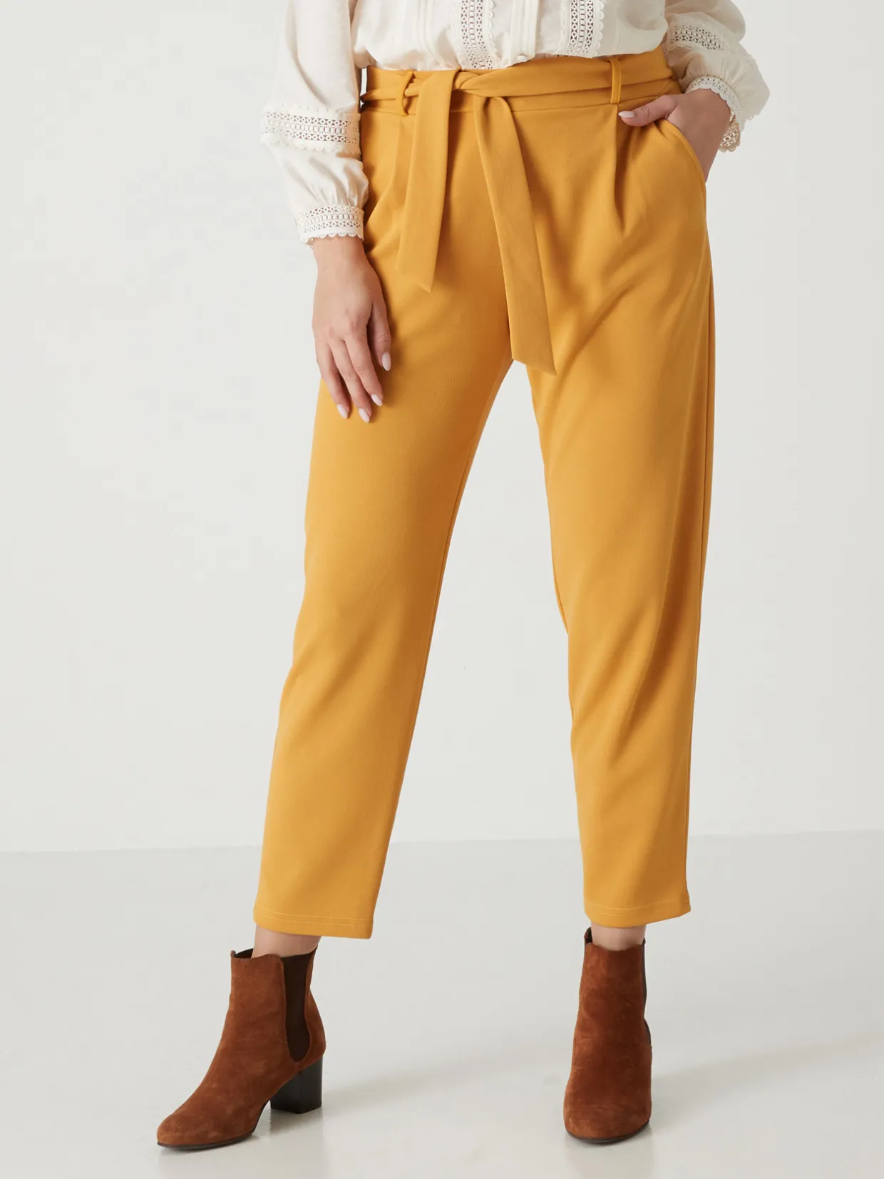 Femme Daxon Pantalon élastiqué en maille