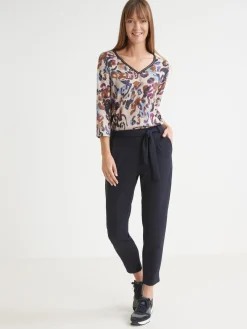 Femme Daxon Pantalon élastiqué en maille