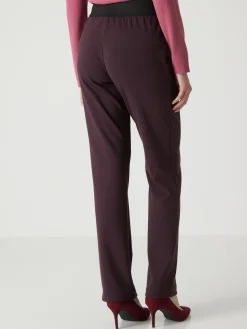 Femme Daxon Pantalon élastiqué en maille milano