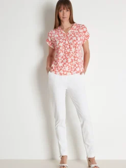 Femme Daxon Pantalon élastiqué maille milano