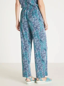 Femme Daxon Pantalon 7/8ème large plissé permanent