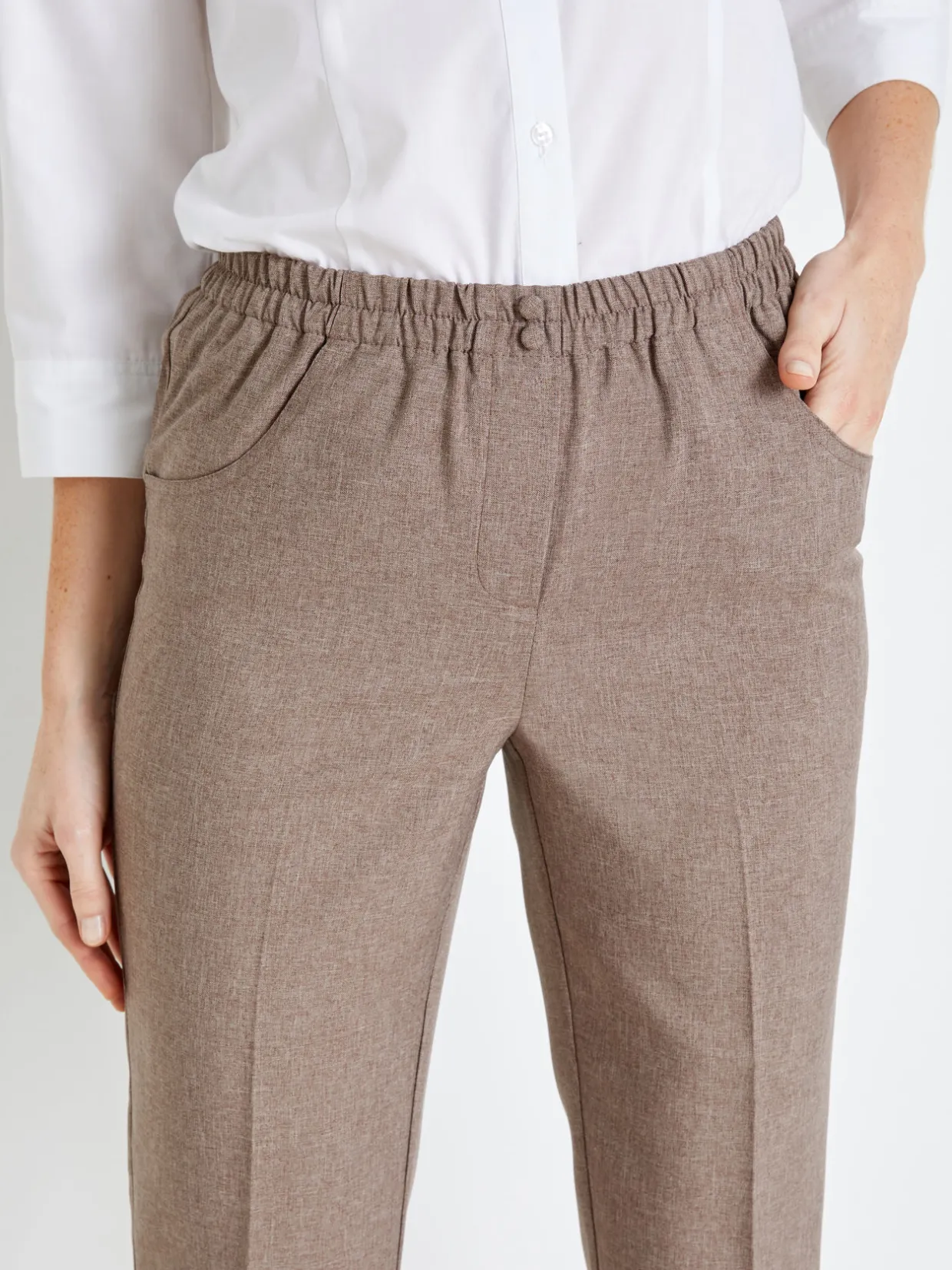Femme Daxon Pantalon 7/8ème élastiqué