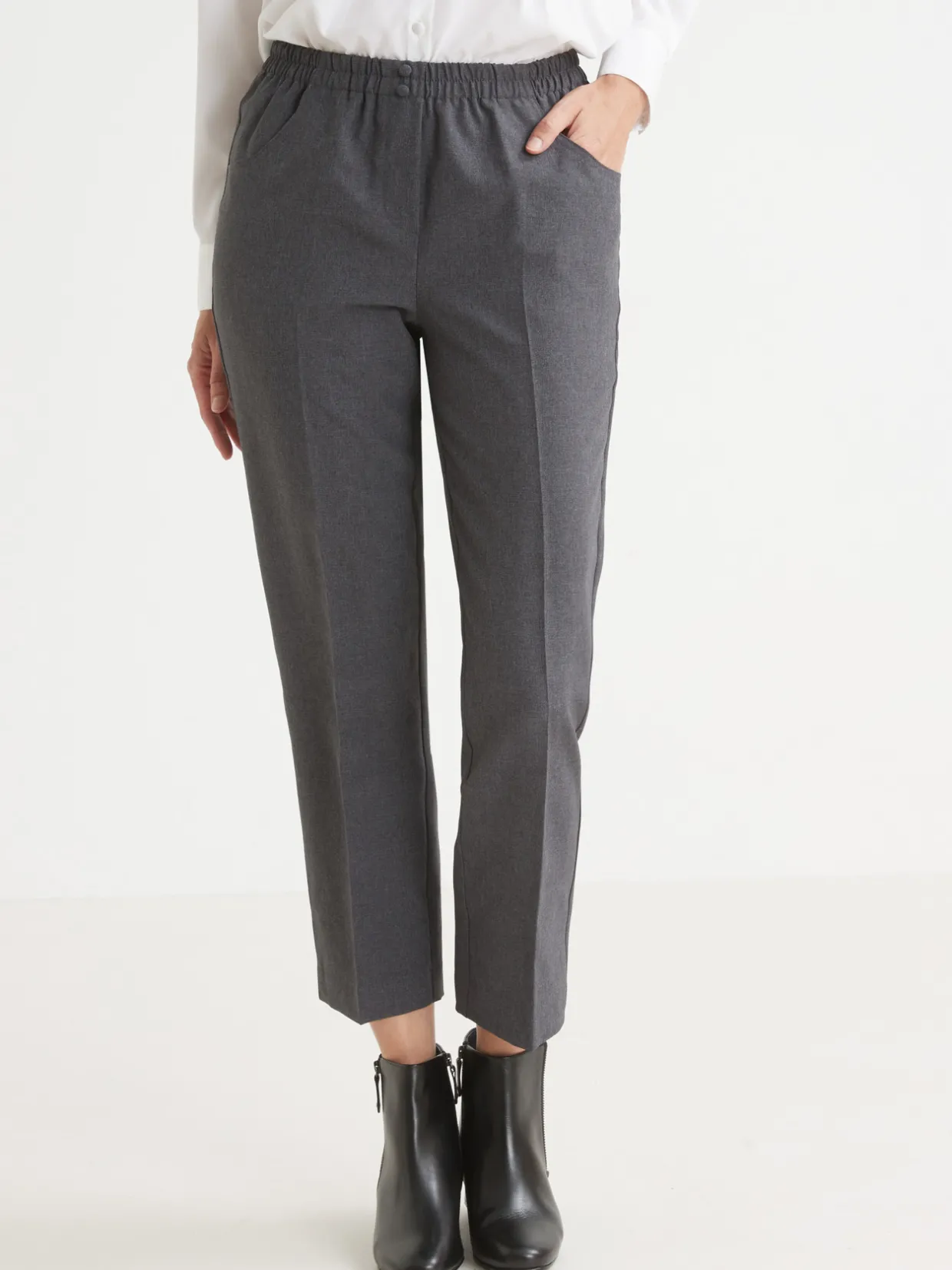 Femme Daxon Pantalon 7/8ème élastiqué