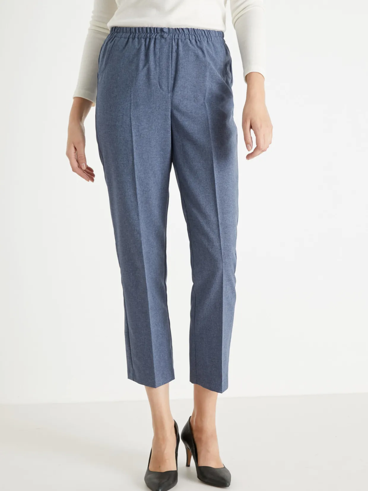 Femme Daxon Pantalon 7/8ème élastiqué