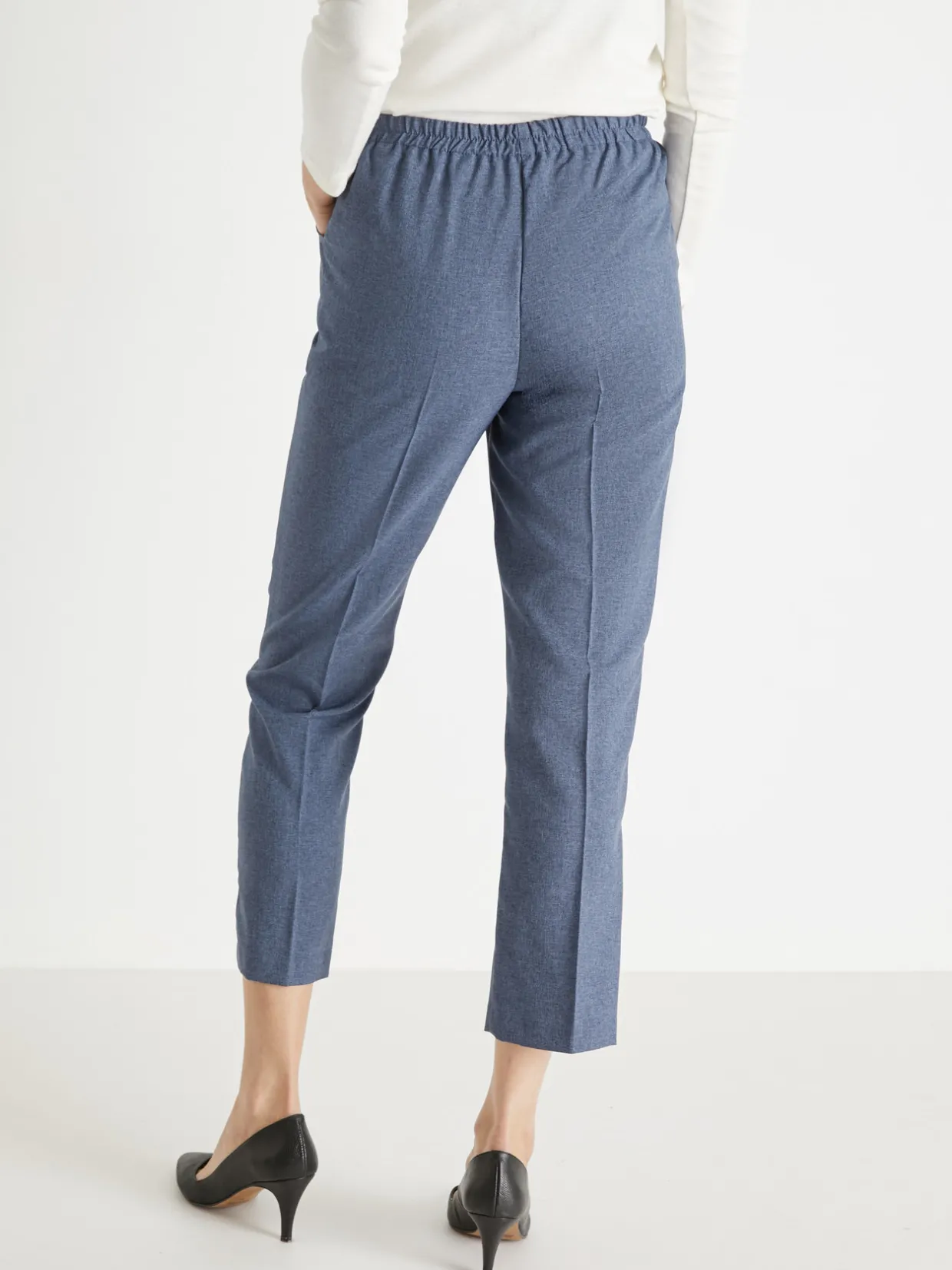 Femme Daxon Pantalon 7/8ème élastiqué