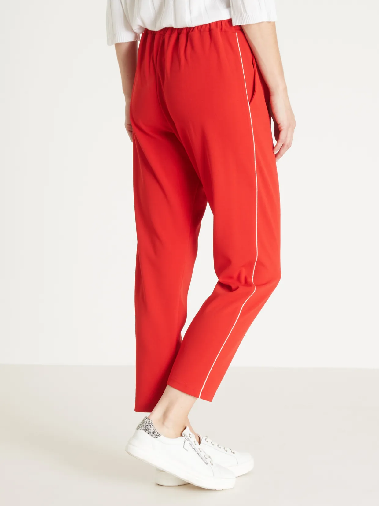Femme Daxon Pantalon raccourci élastiqué