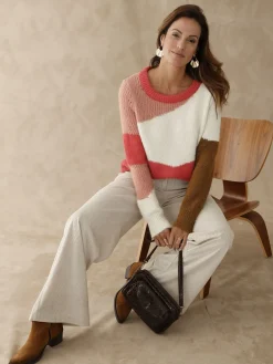 Femme Daxon Pantalon évasé en velours côtelé