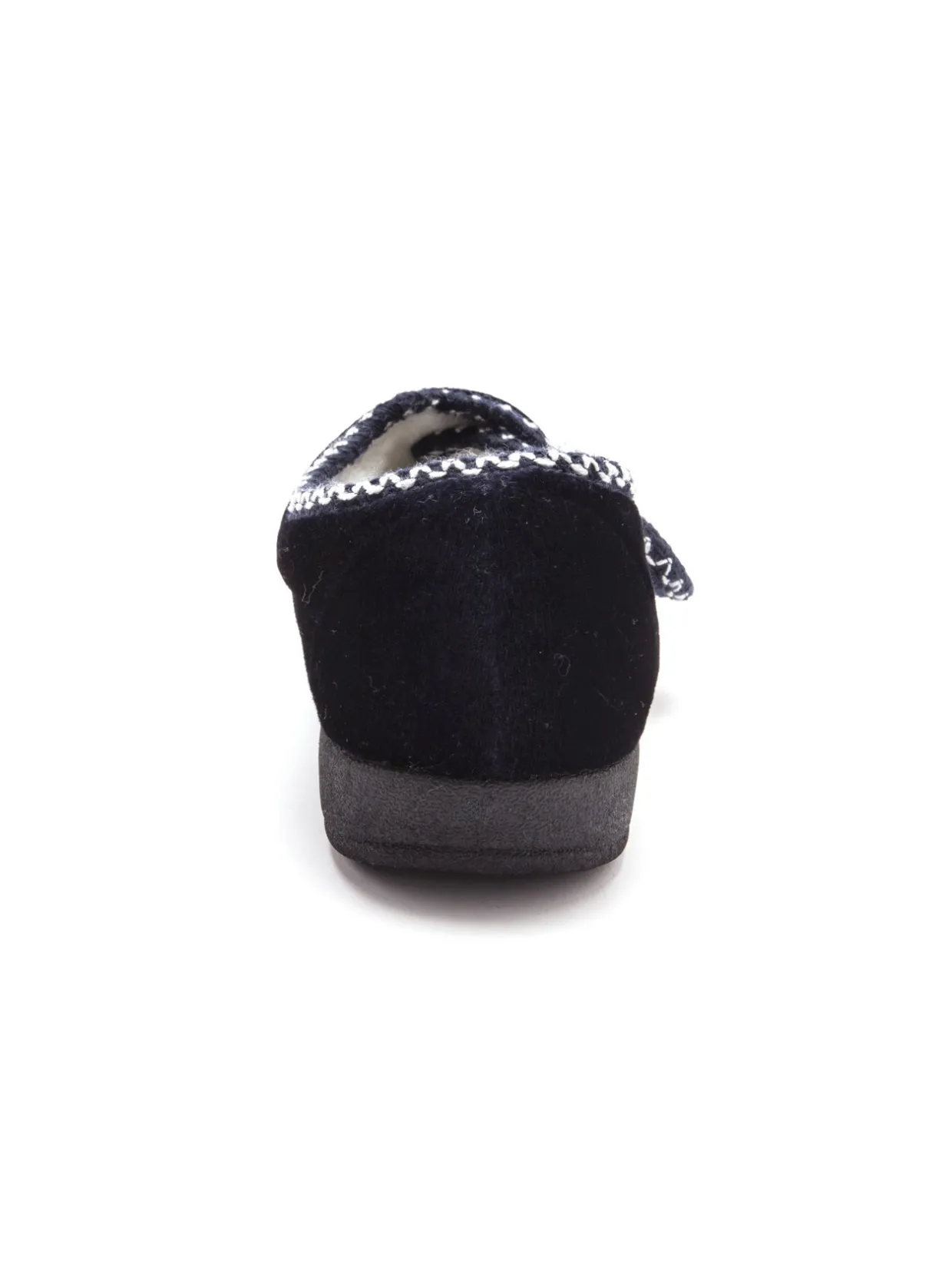 Femme Pédiconfort Pantoufles à patte auto-agrippante