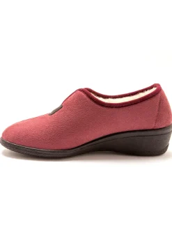 Femme Pédiconfort Pantoufles fourrées laine majoritaire