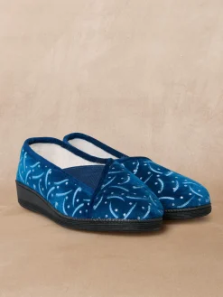 Femme Pédiconfort Pantoufles intérieur molletonné