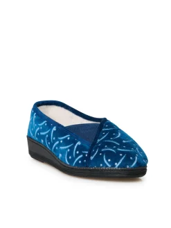 Femme Pédiconfort Pantoufles intérieur molletonné