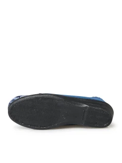 Femme Pédiconfort Pantoufles élastiquées molletonnées