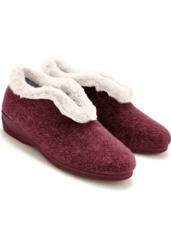 Femme Pédiconfort Pantoufles molletonnées